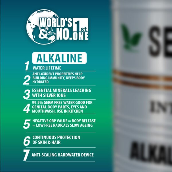 P4 INTERNATIONAL® Silver Alkaline Technology 9 Layer Water Tank with FREE External Skin Jacket | FREE Anti-Scaling Device | D²LF (Double Lids) - Image 3